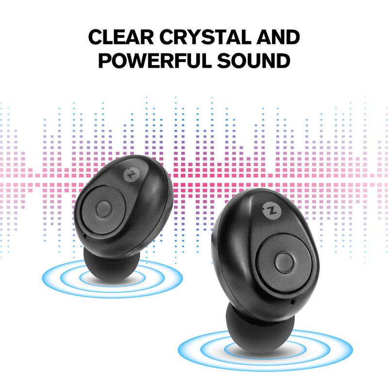 Sluchátka Intezze Pebble černá