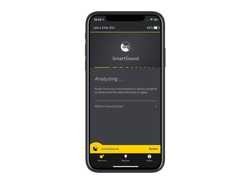 Sluchátka Jabra Elite 85h černá