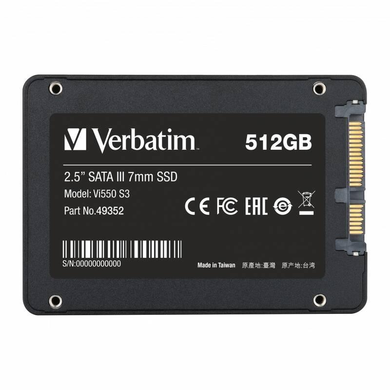 SSD Verbatim Vi550 S3 512GB, SATA III