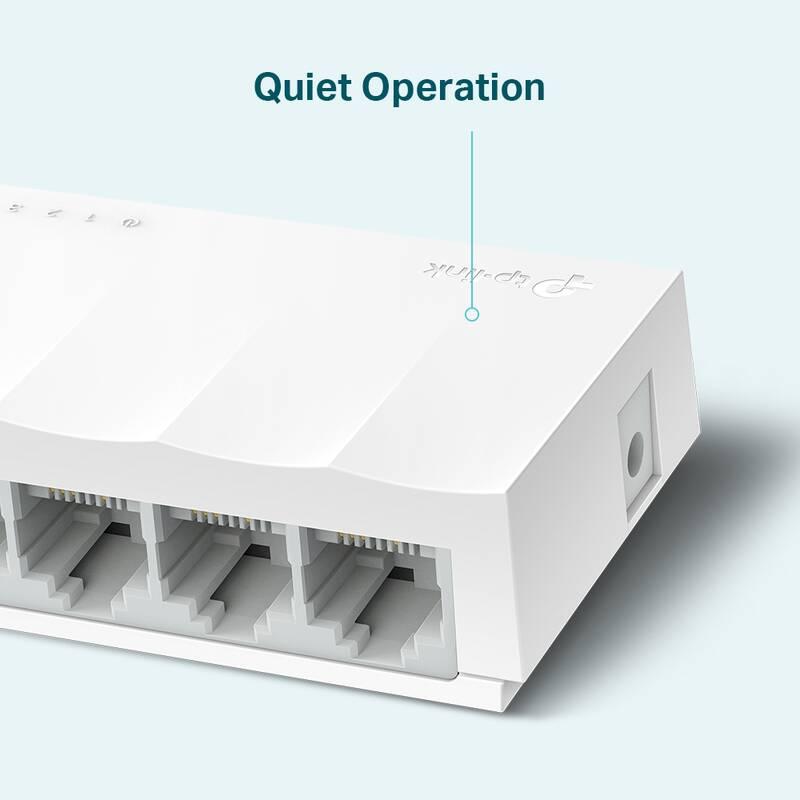 Switch TP-Link LS1005 bílý, Switch, TP-Link, LS1005, bílý