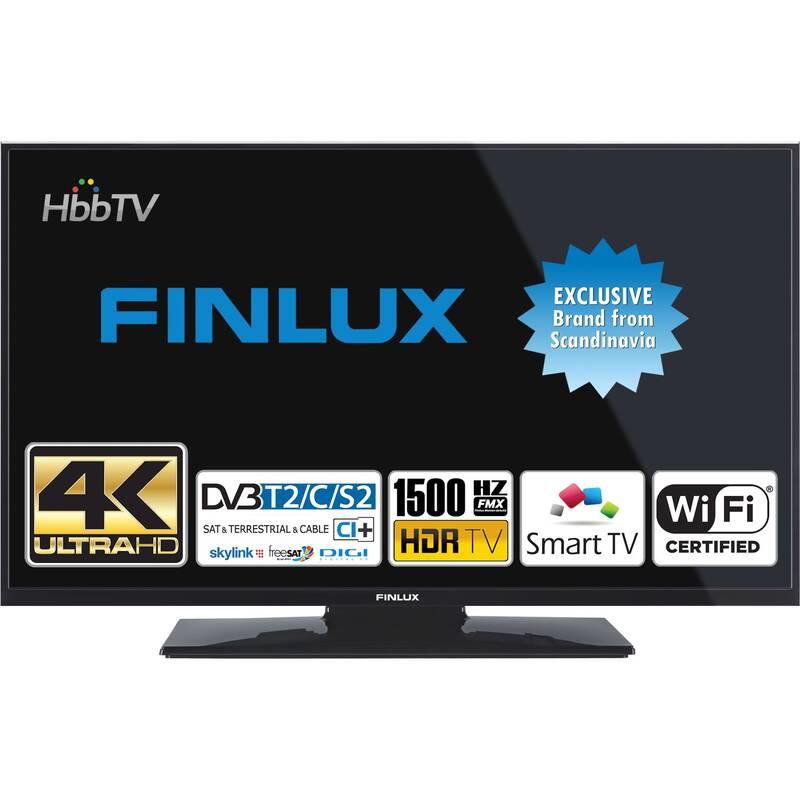 Televize Finlux 55FUD7061 černá, Televize, Finlux, 55FUD7061, černá