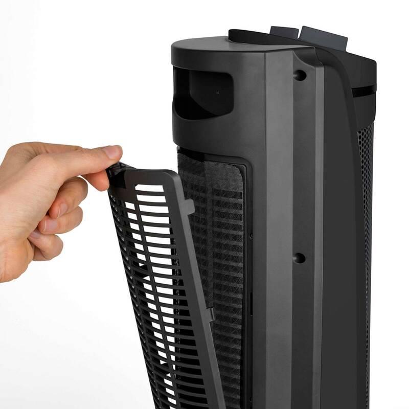 Teplovzdušný ventilátor Black Decker BXSH2002E černý