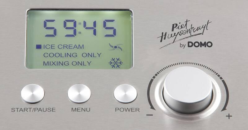 Zmrzlinovač Domo DO9201I nerez