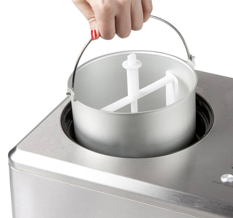 Zmrzlinovač Domo DO9201I nerez