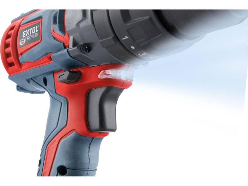 Aku vrtačka EXTOL Premium 8891804