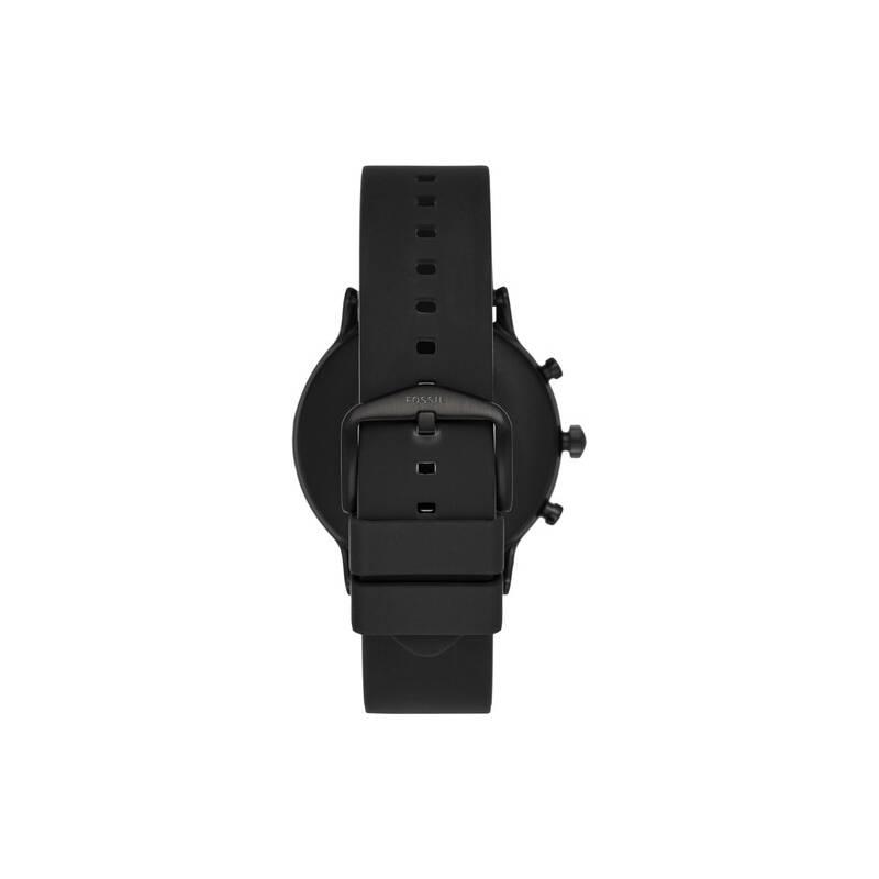 Chytré hodinky Fossil FTW4025 HR - Black silicone