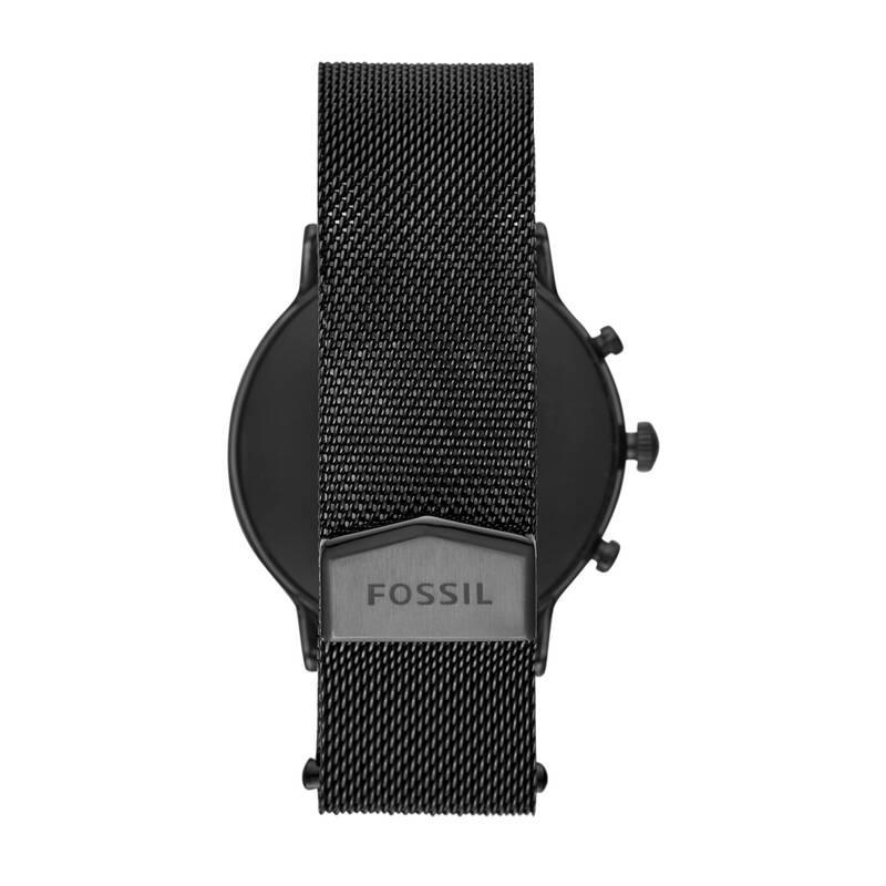 Chytré hodinky Fossil FTW6036 HR - Black stainless steel, Chytré, hodinky, Fossil, FTW6036, HR, Black, stainless, steel