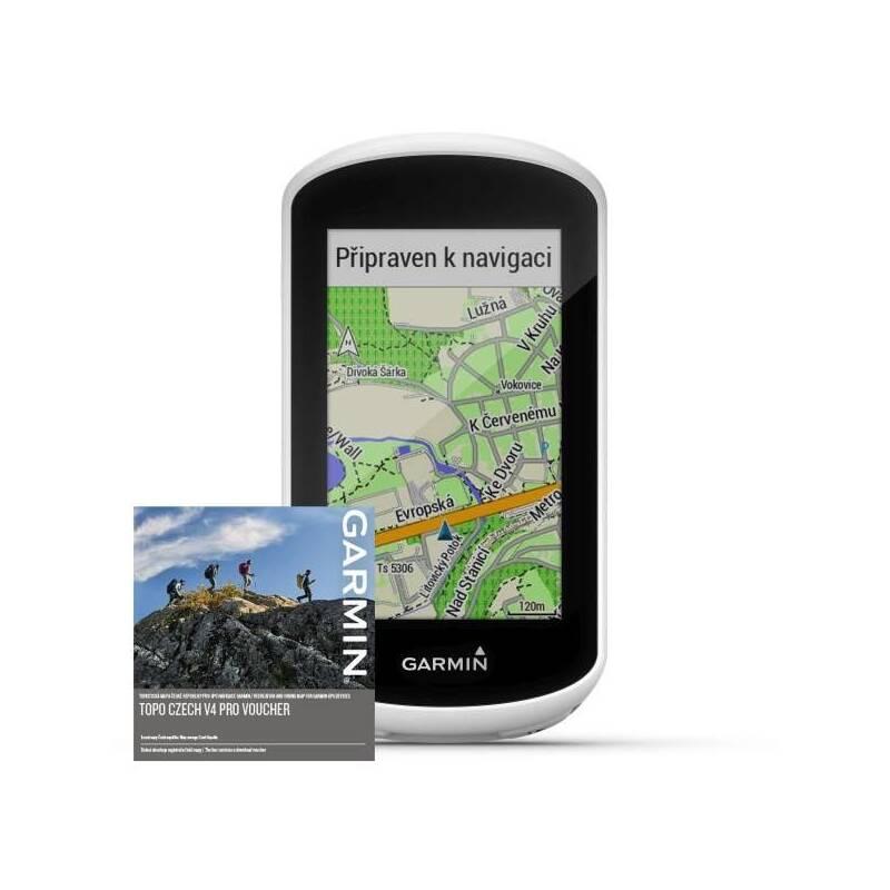 Cyklopočítač s GPS Garmin EDGE Explore PRO voucher TOPO Czech PRO černý bílý
