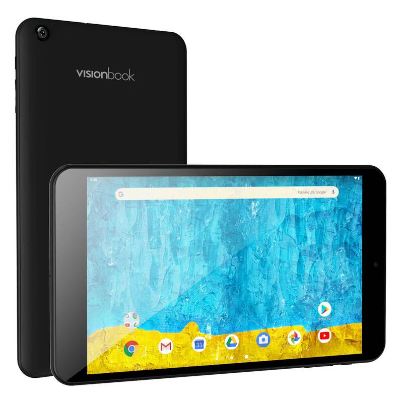 Dotykový tablet Umax VisionBook 8A Plus černý