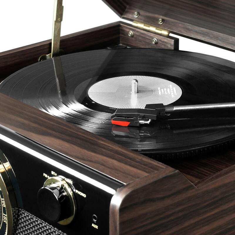 Gramofon Victrola VTA-240B dřevo