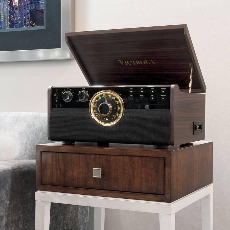 Gramofon Victrola VTA-270B dřevo