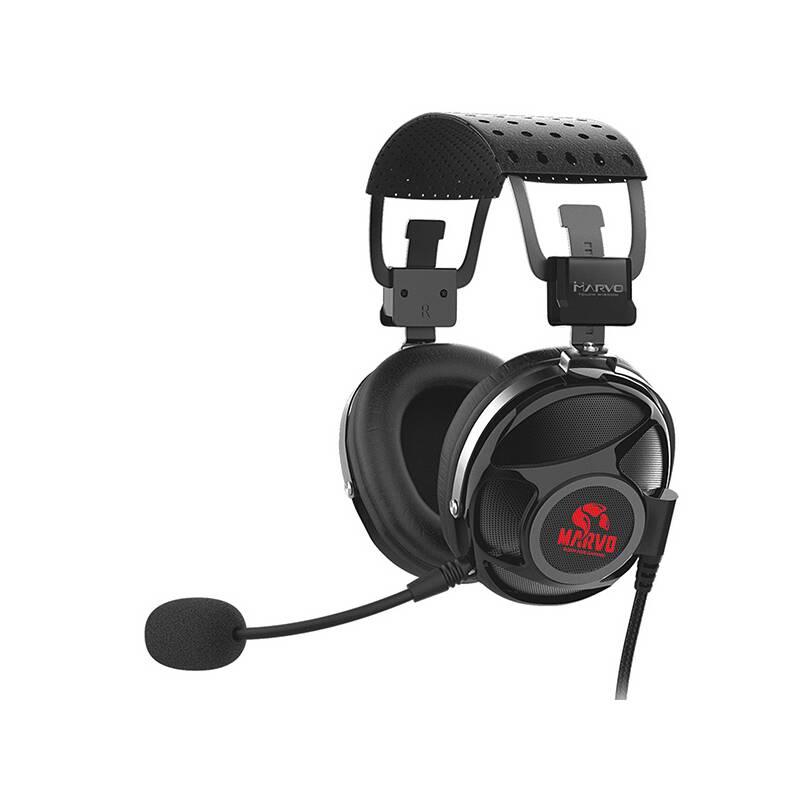 Headset Marvo HG9053, 7.1 černý