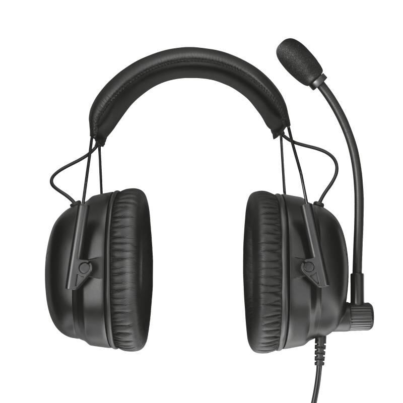 Headset Trust GXT 444 Wayman Pro černý