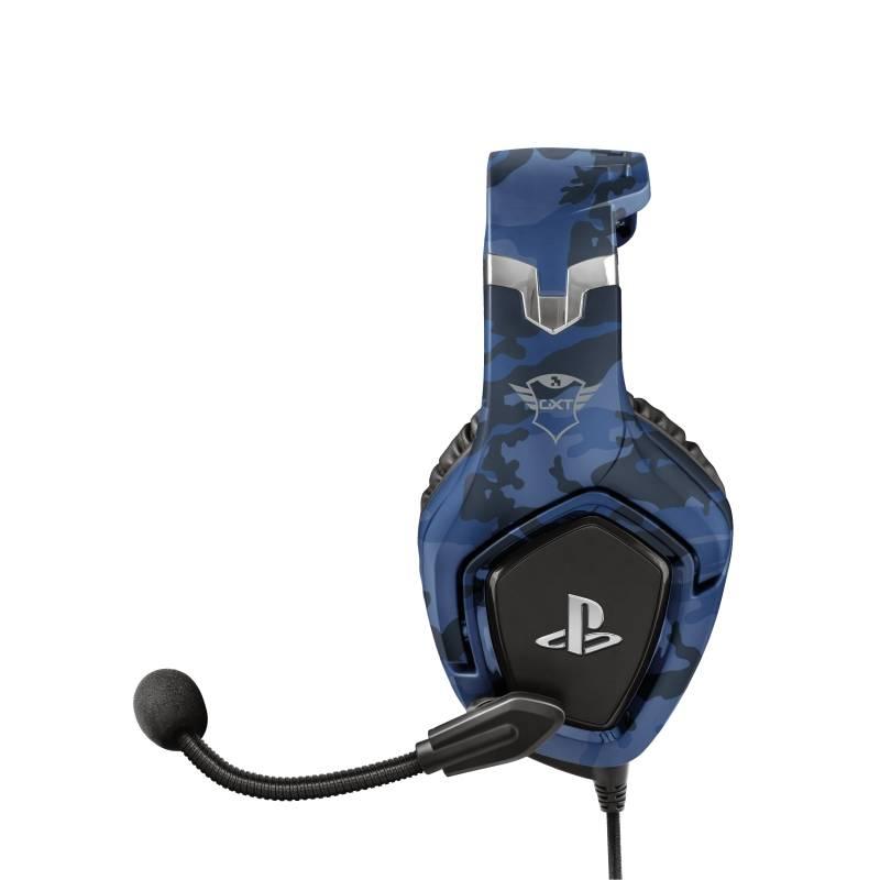 Headset Trust GXT 488 Forze-B Sony PS4 Licensed modrý