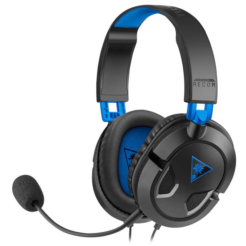 Headset Turtle Beach Recon 50 pro PS4 Pro PS4 černý modrý, Headset, Turtle, Beach, Recon, 50, pro, PS4, Pro, PS4, černý, modrý