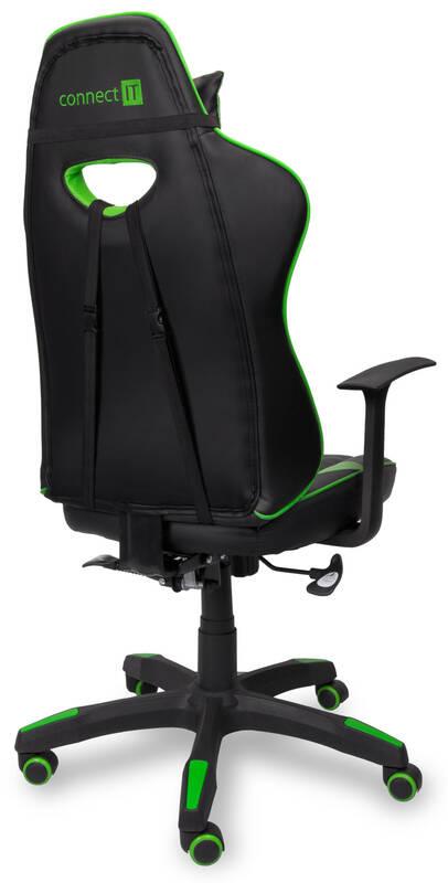 Herní židle Connect IT LeMans Pro černá zelená, Herní, židle, Connect, IT, LeMans, Pro, černá, zelená
