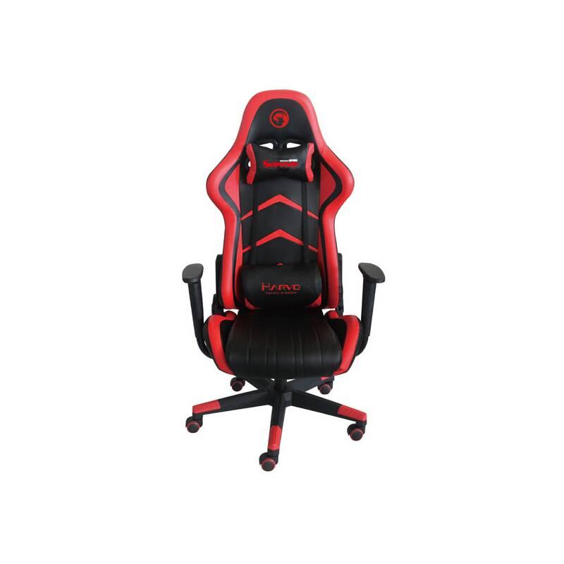 Herní židle Marvo CH-106 černá červená