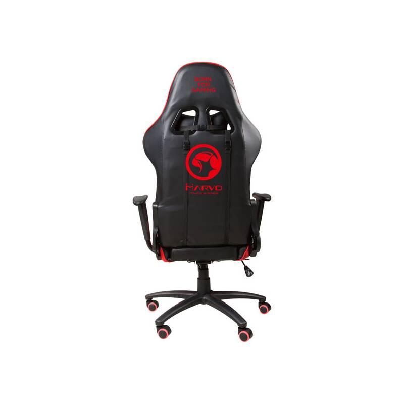 Herní židle Marvo CH-106 černá červená