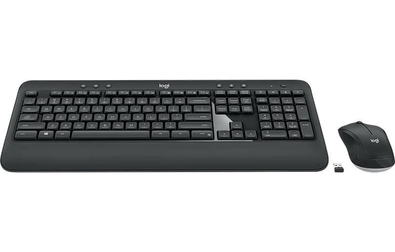 Klávesnice s myší Logitech Advanced Combo, CZ SK černá