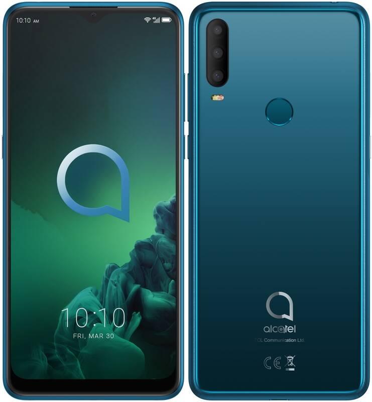 Mobilní telefon ALCATEL 3X 2019 64 GB zelený, Mobilní, telefon, ALCATEL, 3X, 2019, 64, GB, zelený
