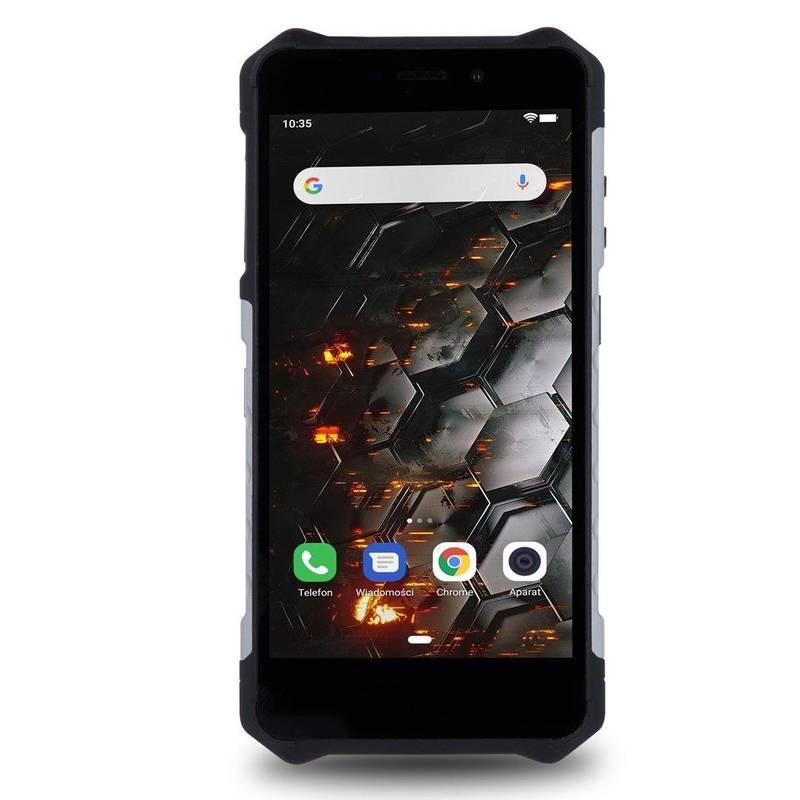 Mobilní telefon myPhone Hammer Iron 3 3G černý stříbrný