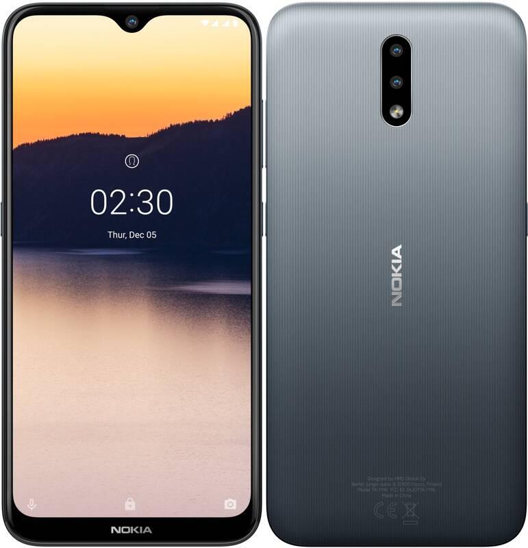 Mobilní telefon Nokia 2.3 šedý