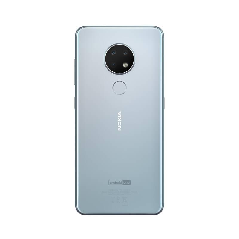 Mobilní telefon Nokia 6.2 Dual SIM stříbrný, Mobilní, telefon, Nokia, 6.2, Dual, SIM, stříbrný