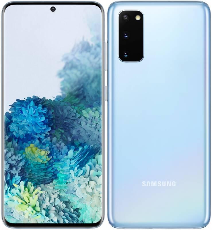 Mobilní telefon Samsung Galaxy S20 modrý