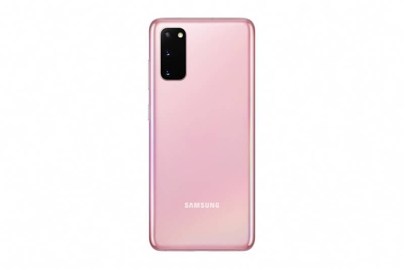 Mobilní telefon Samsung Galaxy S20 růžový, Mobilní, telefon, Samsung, Galaxy, S20, růžový