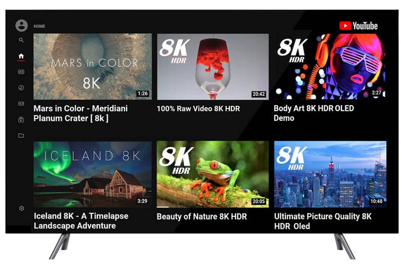 Multimediální centrum Tesla MediaBox X500 8K HDR černý