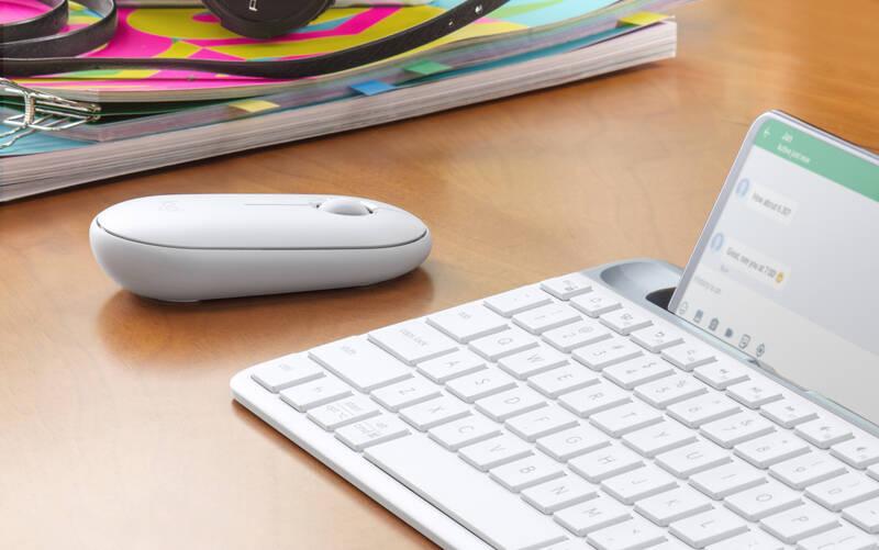 Myš Logitech Pebble M350 bílá