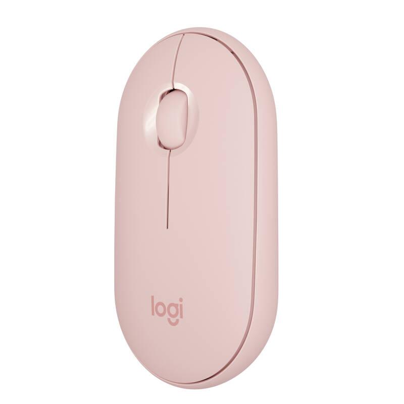 Myš Logitech Pebble M350 růžová