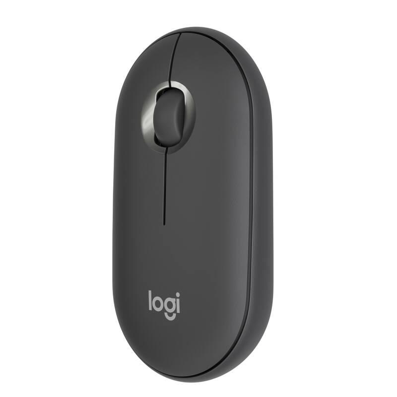 Myš Logitech Pebble M350 šedá, Myš, Logitech, Pebble, M350, šedá