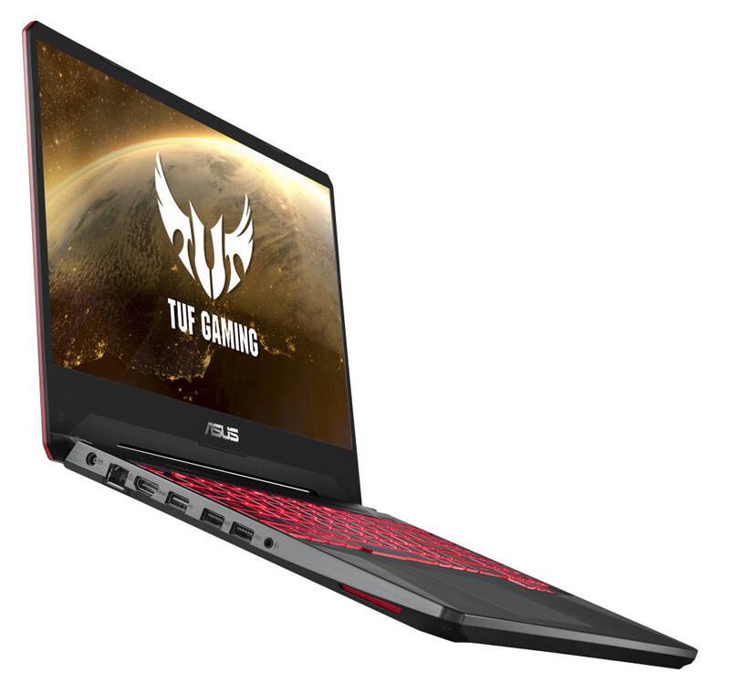 Notebook Asus TUF Gaming FX505DT-BQ121T černý