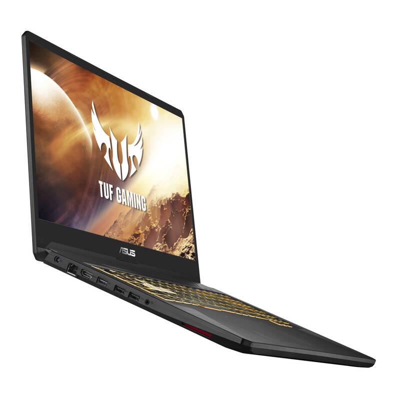 Notebook Asus TUF Gaming FX705DU-H7104T černý
