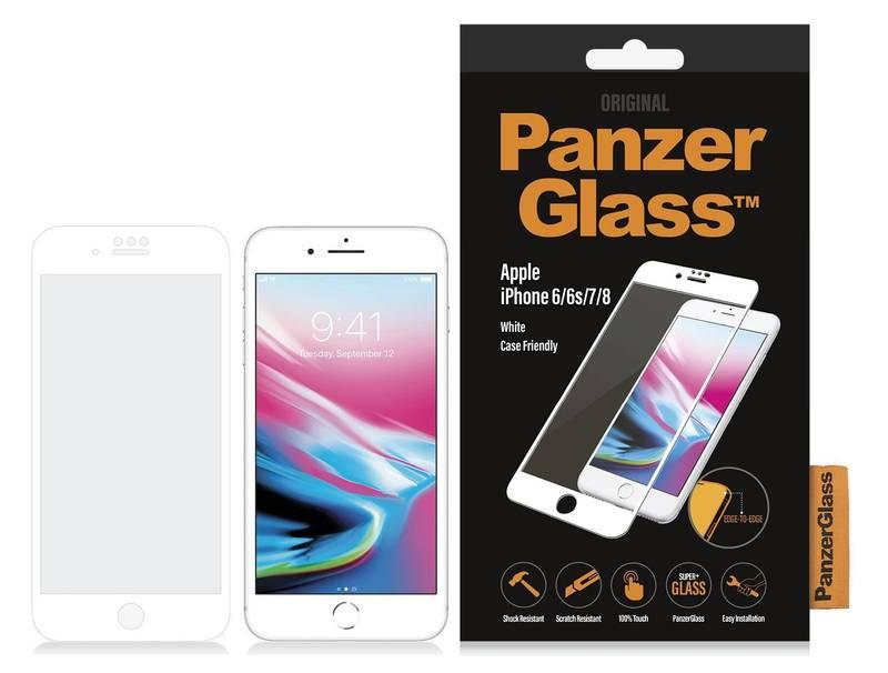 Ochranné sklo PanzerGlass Edge-to-Edge pro Apple iPhone 6 6s 7 8 bílé, Ochranné, sklo, PanzerGlass, Edge-to-Edge, pro, Apple, iPhone, 6, 6s, 7, 8, bílé