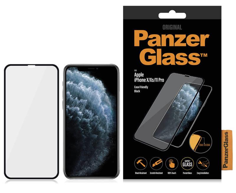 Ochranné sklo PanzerGlass Edge-to-Edge pro Apple iPhone X Xs 11 Pro černé, Ochranné, sklo, PanzerGlass, Edge-to-Edge, pro, Apple, iPhone, X, Xs, 11, Pro, černé
