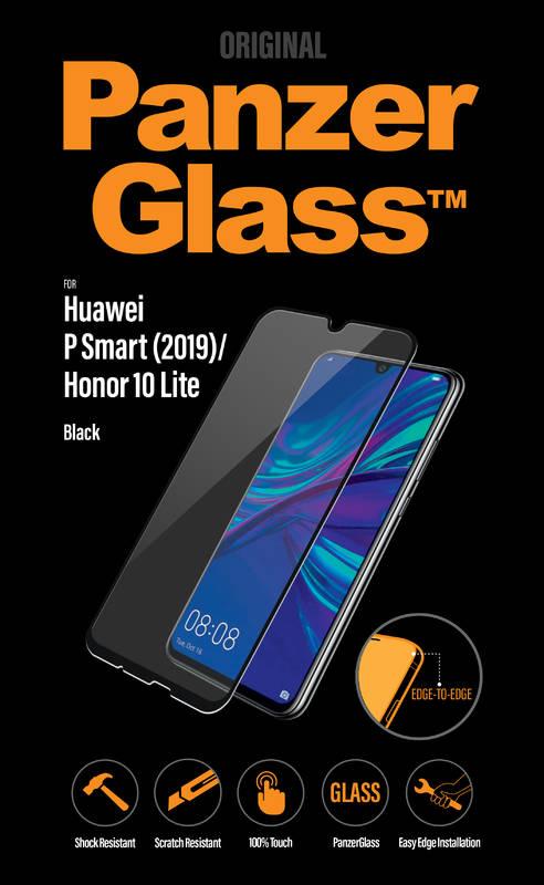 Ochranné sklo PanzerGlass Edge-to-Edge pro Huawei P Smart a Honor 10 20 Lite černé