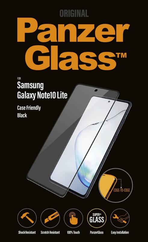 Ochranné sklo PanzerGlass Edge-to-Edge pro Samsung Galaxy Note 10 Lite černé, Ochranné, sklo, PanzerGlass, Edge-to-Edge, pro, Samsung, Galaxy, Note, 10, Lite, černé