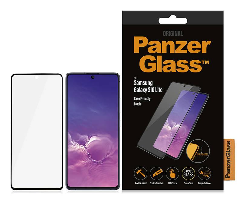 Ochranné sklo PanzerGlass Edge-to-Edge pro Samsung Galaxy S10 Lite černé