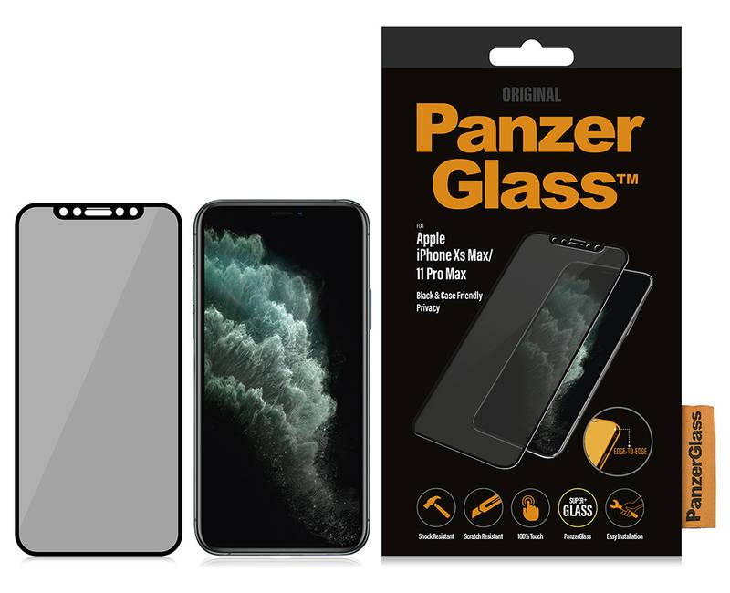 Ochranné sklo PanzerGlass Privacy pro Apple iPhone Xs Max 11 Pro Max černé