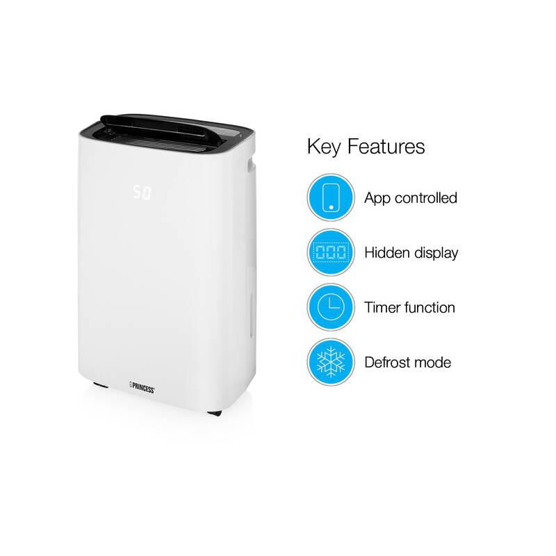 Odvlhčovač Princess 353130 SMART bílý