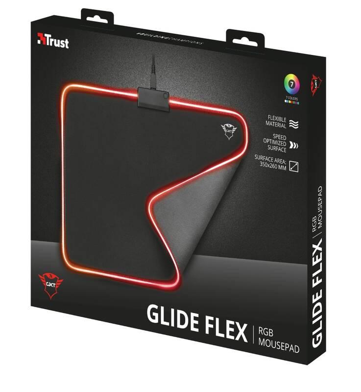 Podložka pod myš Trust GXT 762 Glide-Flex 25 x 26 cm černá