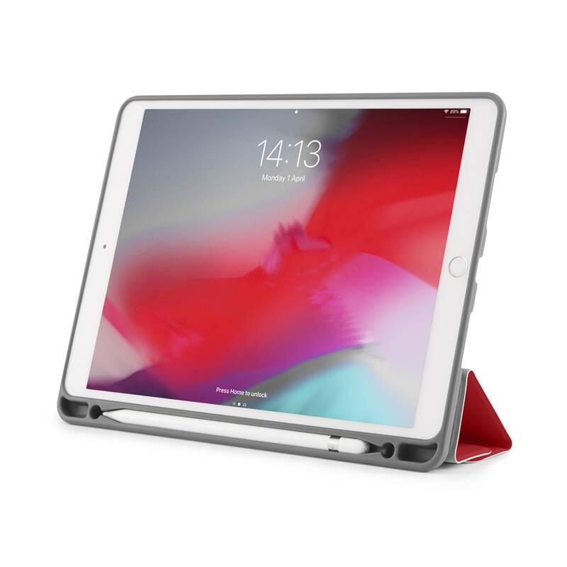 Pouzdro na tablet Pipetto Origami Pencil pro Apple iPad Air 10,5" Pro 10,5" červené
