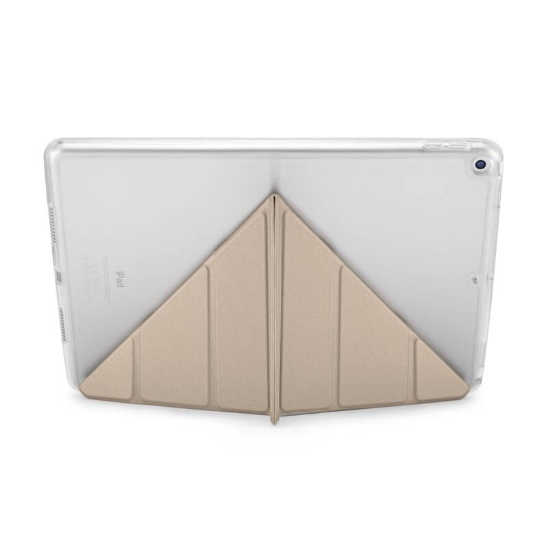 Pouzdro na tablet Pipetto Origami pro Apple iPad 10,2" zlaté