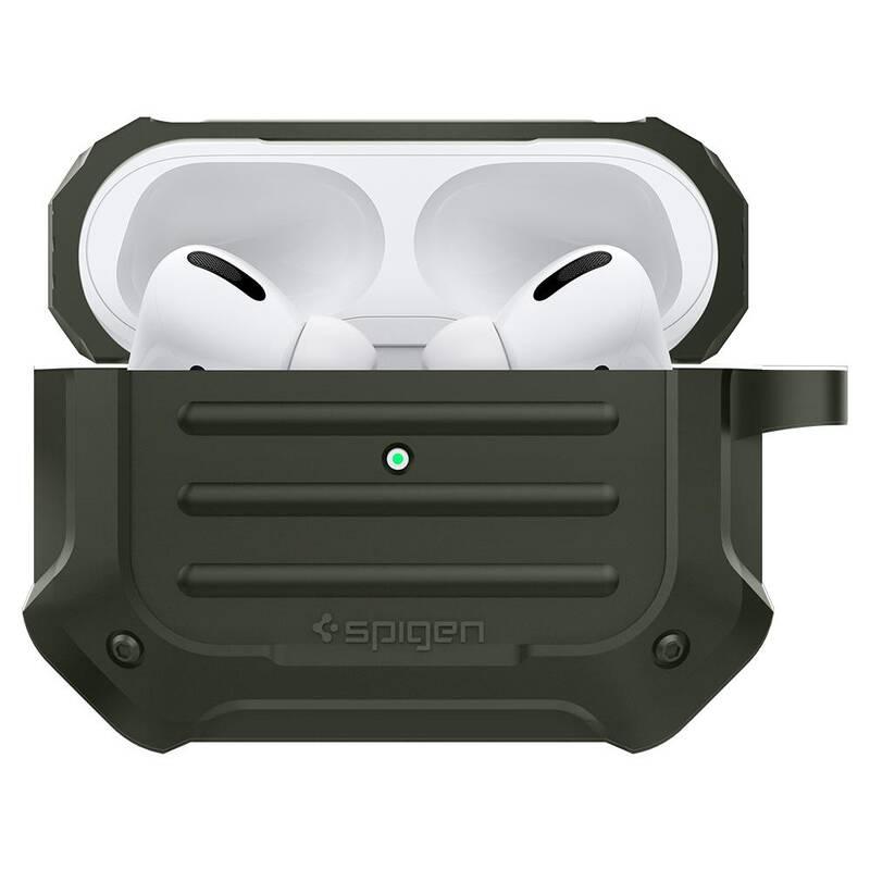 Pouzdro Spigen Tough Armor pro Apple AirPods Pro zelené