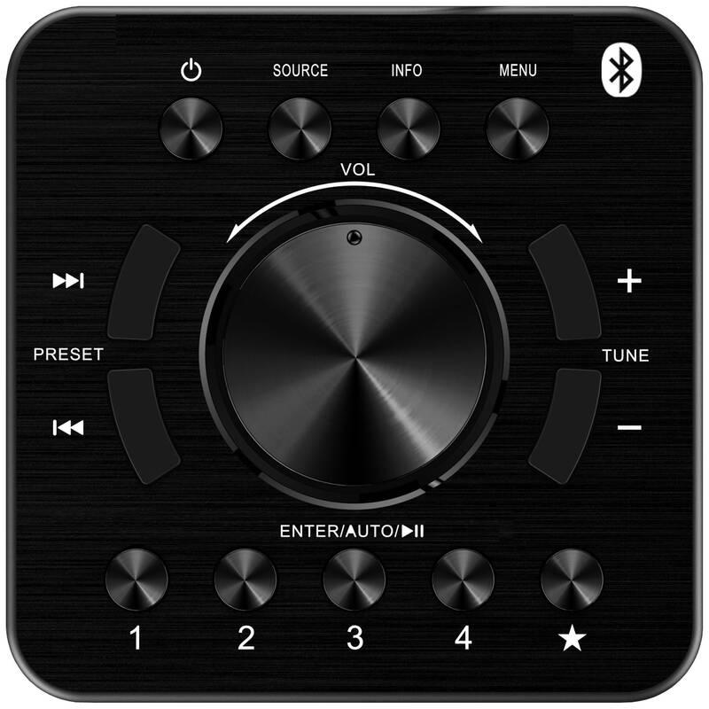 Radiopřijímač s DAB KENWOOD CR-M10DAB-B černý