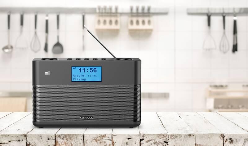 Radiopřijímač s DAB KENWOOD CR-ST50DAB-B černý