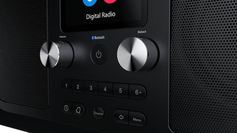 Radiopřijímač s DAB Pure Evoke H6 černý