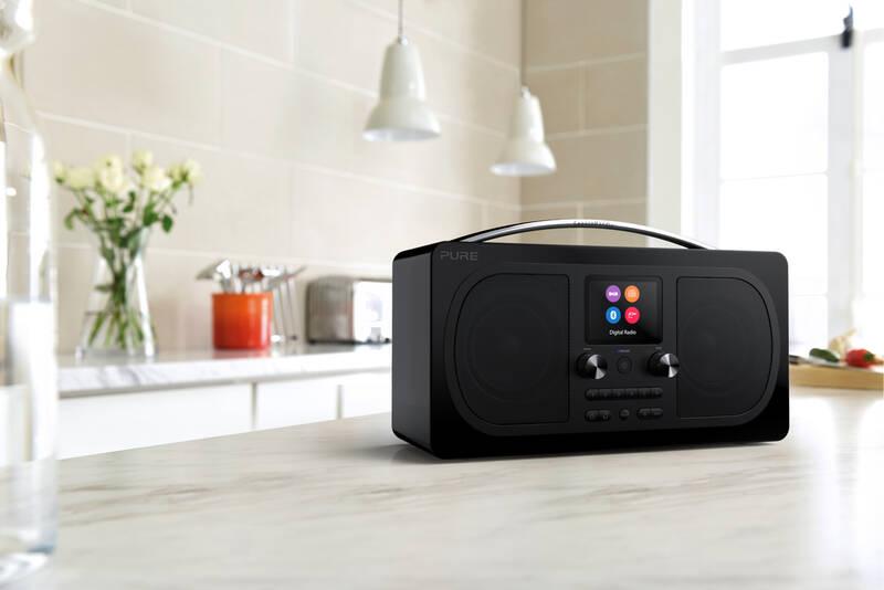 Radiopřijímač s DAB Pure Evoke H6 černý